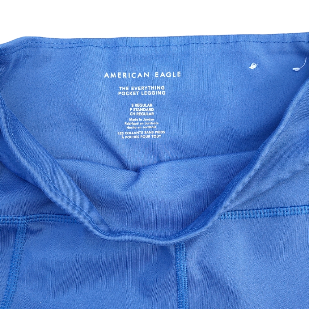 AMERICAN EAGLE The Everything Pocket Legging Blue Size Small Regular Length - Picture 5 of 7